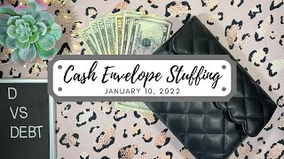 Money Monday: stuffing my cash envelopes for this week