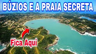 Búzios com Praia limpa, tranquila e reservada junto com o guia de turismo da Região dos Lagos.