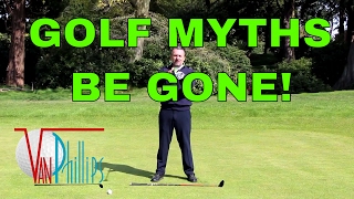 GOLF MYTHS:  THE SQUARE CLUB FACE AT THE TOP