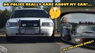 Do police really care if you drive an ex cop car?!