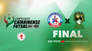 CAMPEONATO CATARINENSE SÉRIE PRATA 2024 - FINAL - Cunha Porã X Pouso Redondo