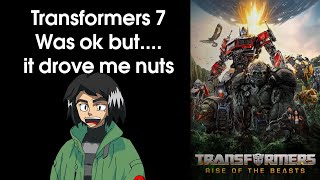 7 Transformers movies later and they still can't get anything right...