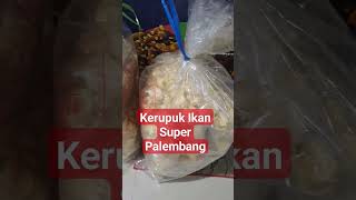 Kerupuk Ikan Super Palembang #culinary #indonesianculinary  #kerupukikan #kerupuk #food #snack