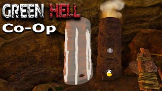 Building Mud Forge & Mud Charcoal Furnace | Endless Survival | Green Hell Co-Op Part 10