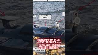 Ukraine serang Sevastopol dengan drone.