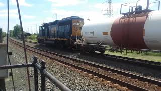 CSX Local passing through Bound Brook