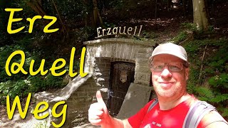 Erlebnisweg Sieg - Der Erzquellweg: Bergbau, Bier und Baumriesen #wandern #siegerland #wanderweg