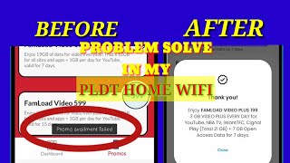 PROMO AVAILMENT FAILED? SA PLDT HOME WIFI MO, TRY [GIGALIFE]