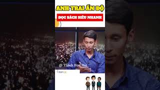 Anh trai ấn độ đọc sách siêu nhanh #trending #tintuc #khampha #giaitri #funny #yeah #reviewphim