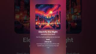 "Electrify the Night" by #MelodiesInTime #DailySong #DailyMusic #Music #NewMusic