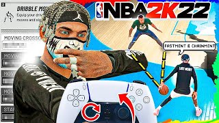 ADVANCED HANDCAM DRIBBLE TUTORIAL NBA 2K22 + LEARN HOW TO GET OPEN IN NBA 2K22 P2! BEST DRIBBLE MOVE