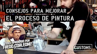 Consejos para mejorar el proceso de pintura | CUSTOMS