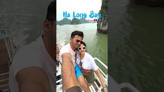 Ferry Ride in Ha Long Bay #vietnam #travelvlog