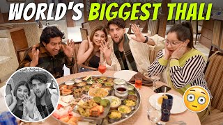 World's Biggest Thali in DUBAI 😍