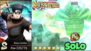 NxB NV: SHISUI 6⭐ (Re-Rekit) x NARUTO SIX PATHS 7⭐ | Solo Attack | Naruto x Boruto Ninja Voltage