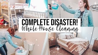 WHOLE HOUSE CLEAN WITH ME // Cleaning Routine Motivation 2019