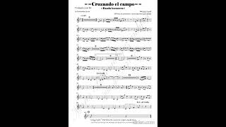 Cruzando el campo - banda bucanera (partitura) #partitura #musica #partituraspdf