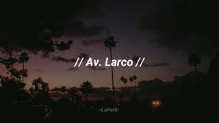 Frágil | Av. Larco (Letra)