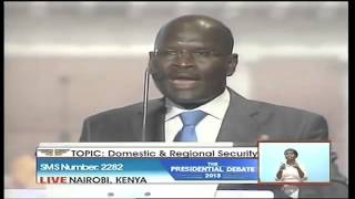 KENYAN 1st PRESIDENTIAL CANDIDATES live DEBATE-11th FEBRUARY 2013