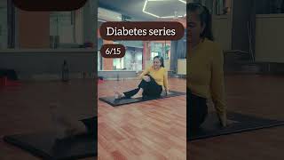 6 Matsyendrasana - Diabetes series| Neelam Kumar #diabetesawareness #diabetes