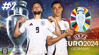 GERMANY ROAD TO EURO 2024 CHAMPION EPS 2 - PES 2021 EURO 2024 PC GAMEPLAY