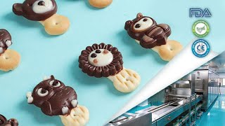 8 shape Biscuit Decoration Chocolate