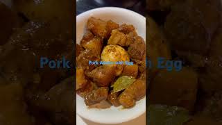 Pork Adobo with egg #food #shortvideo #shorts