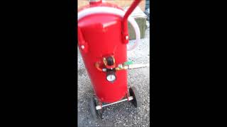 Mattis 7 gallon soda blaster demo