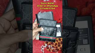 Gucci wallet unboxing | Men's Gucci wallet #gucci #wallet