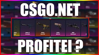 CSGO - ABRI CAIXAS NO CSGO-NET !!! CONSEGUI LUCRO ??