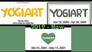 Evolution of Yogiart's Intros (2019 - Now) Short Video