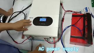 MICNO off grid solar inverter 3.5kv and 5.5kv at testing. The best price in the market