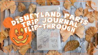 Disneyland Paris journal flip-through