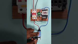 how to limit switch control wiring with voltage indication lamp