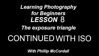 Photography For beginners Changing to aperture priority Cont'd