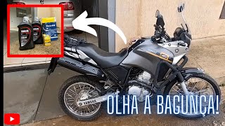 COMO TROCAR (ou não) ÓLEO + VELA IRIDIUN TENERE/LANDER 250 EM CASA