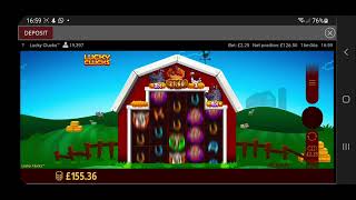 Lucky Clucks Slot game with mini Progressive jackpot!