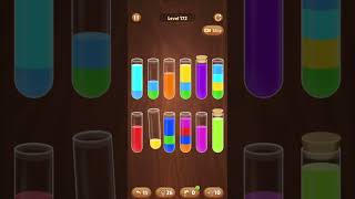 sort water puzzle color game #172#level up#hallmark #gaming #levelcrossing