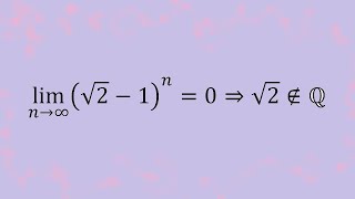 BERMATEMATIKA - SERI II: #22 Bukti Bahwa Akar 2 Irasional dengan Ketaksamaan Bernoulli