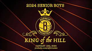 SJB Sr Boys Basketball - King of the Hill 2024 - SJB vs Blessed Trinity