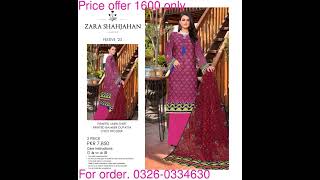 Zara Shahjahan (winter collection)