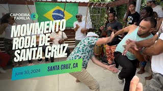 June 30, 2024 Movimento Roda de Santa Cruz (part 3) #capoeira #roda #samba #sambaderoda #brasil