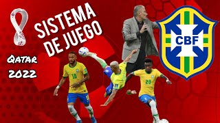 Fútbol Sistema de Juego Táctico 🇧🇷 "Selección de Brasil" (Qatar 2022) Tite