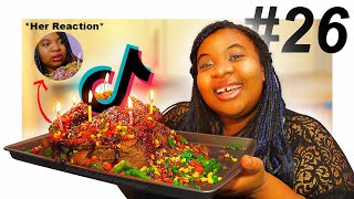 Birthday Vlog | Reaction to DIY Tiktok Inspired Cake Clapbacks | Cooking With Kelly Ep 1