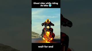 Other superheroes Riding vs ghost rider🥶 #shorts #marvel #avengers