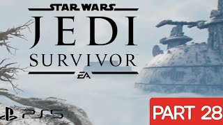 STAR WARS JEDI SURVIVOR PS5 WALKTHROUGH | PART 28 | RIDGE SUMMIT