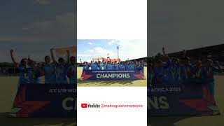 पेहला ICC Under-19 Women's T20World  Cup किस Country ने जिता #iccwomenworldcup2022 #facts #shorts#yt