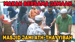 Makan Bersama Jamaah Masjid Jami Ath-Thayyibah Srengseng