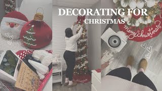 DECORATING MY LASH ROOM FOR CHRISTMAS