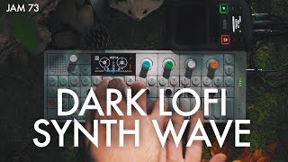 Dark Lofi Synth Wave Beat made on a Teenage Engineering OP-1 | Live Jam 73